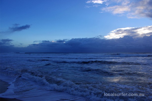 Narrowneck is looking a tad rough, the open beach is not holding up well