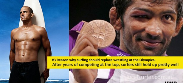 The number 3 reason why surfing should replace wrestling at the Olympics