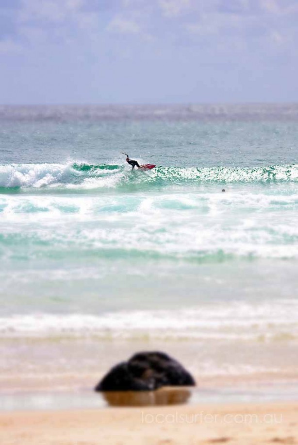 Duranbah beach rock