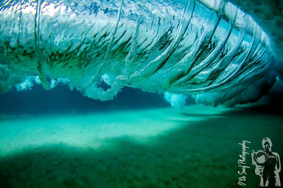 Magic shot from beneath - O'Ds Surf Photography